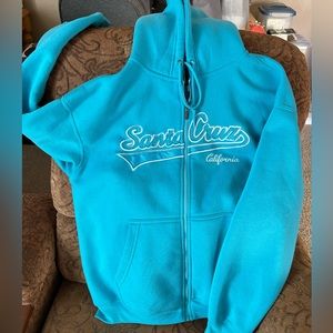 Santa Cruz full zip hoodie.